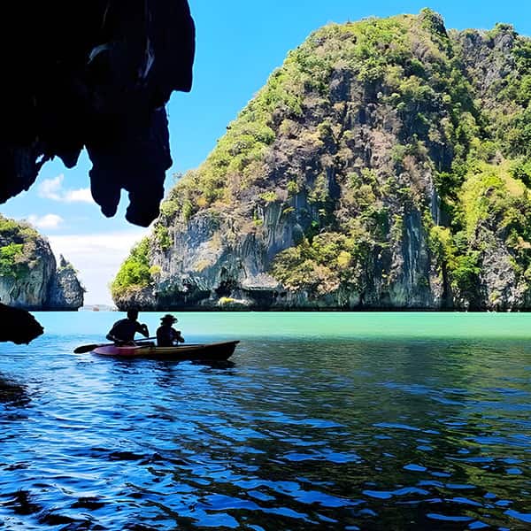 private cave adventure sea kayaking tour koh lanta