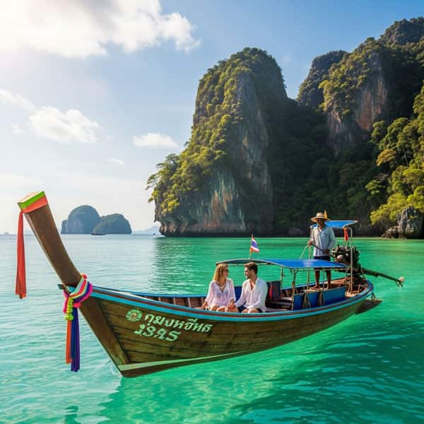 koh rok private longtail boat tour from Lanta