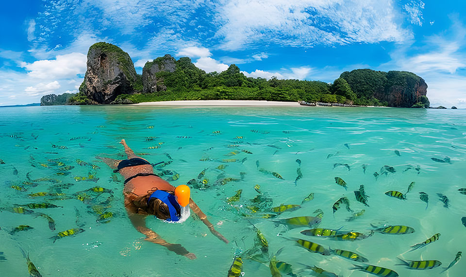 snorkeling tour from Koh Lanta to Phi Pihi
