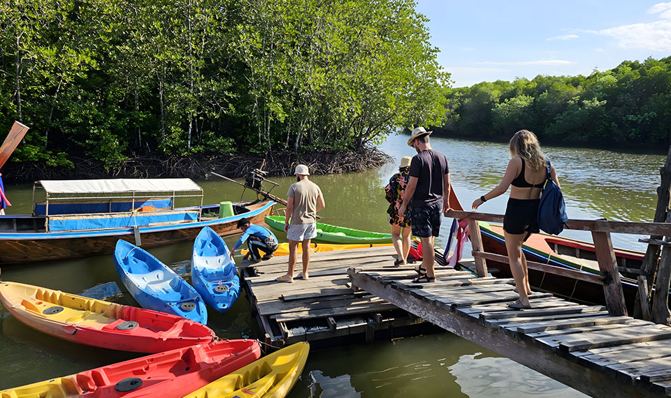 Koh Lanta mangrove kayaking Thung Yee Peng
