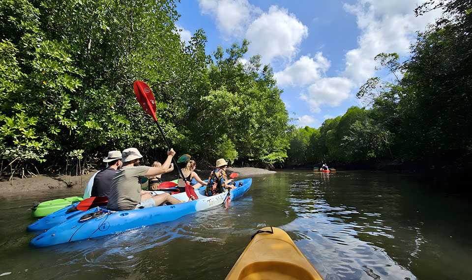 Half day Thung yee peng kayaking Koh Lanta