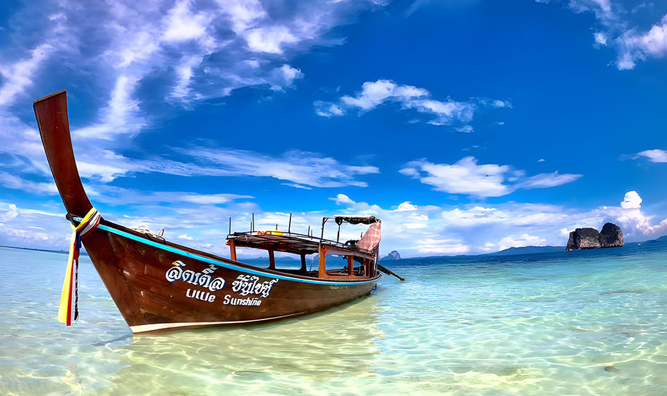 koh lanta 4 island tour longtail boat