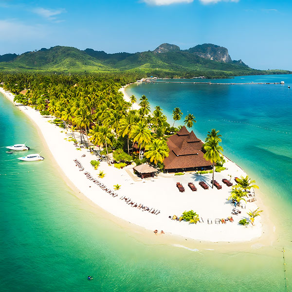 Koh Lanta 4 islands tour by longtail boat