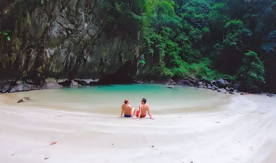 emerald cave koh mook 4 island tour