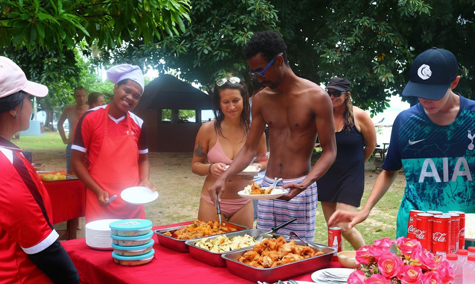 lunch at private 4 islands tour koh lanta