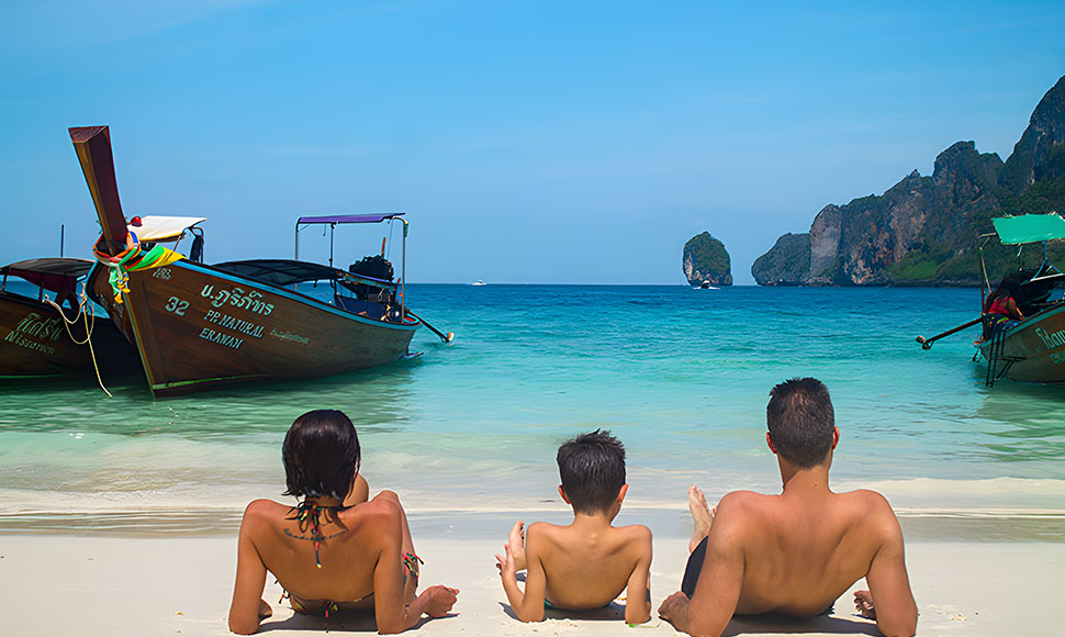 private longtail boat koh lanta to koh phi phi