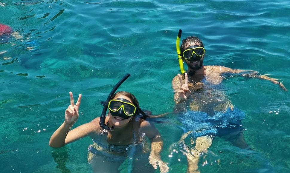 snorkeling koh rok from koh lanta