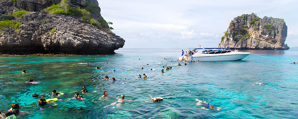 speedboat tours koh lanta to koh rok